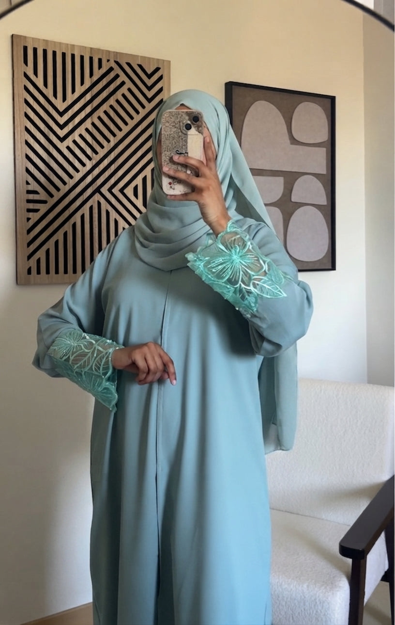 Abaya Firdaws Turquoise