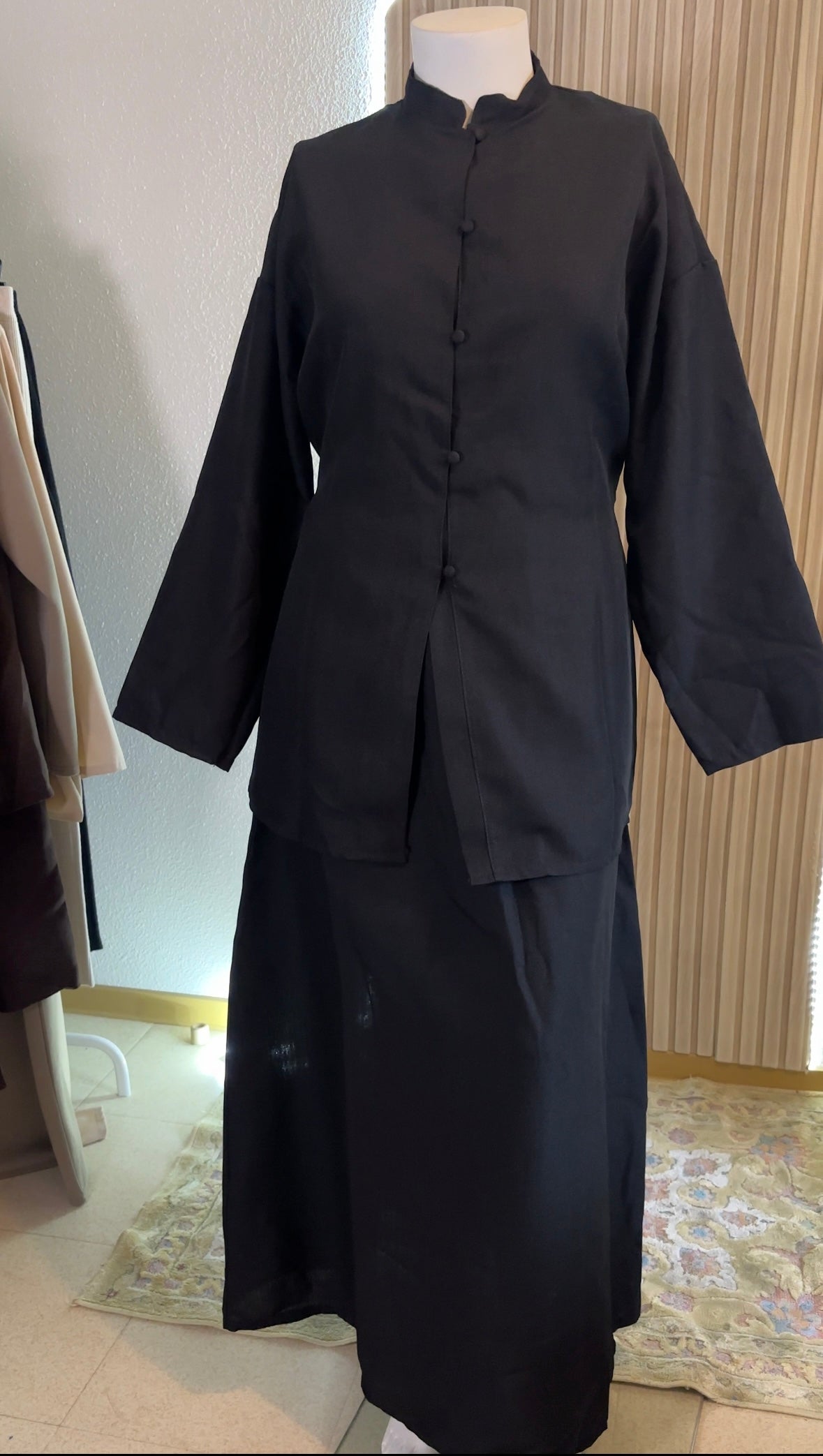 Ensemble Jupe Boutons Lacets