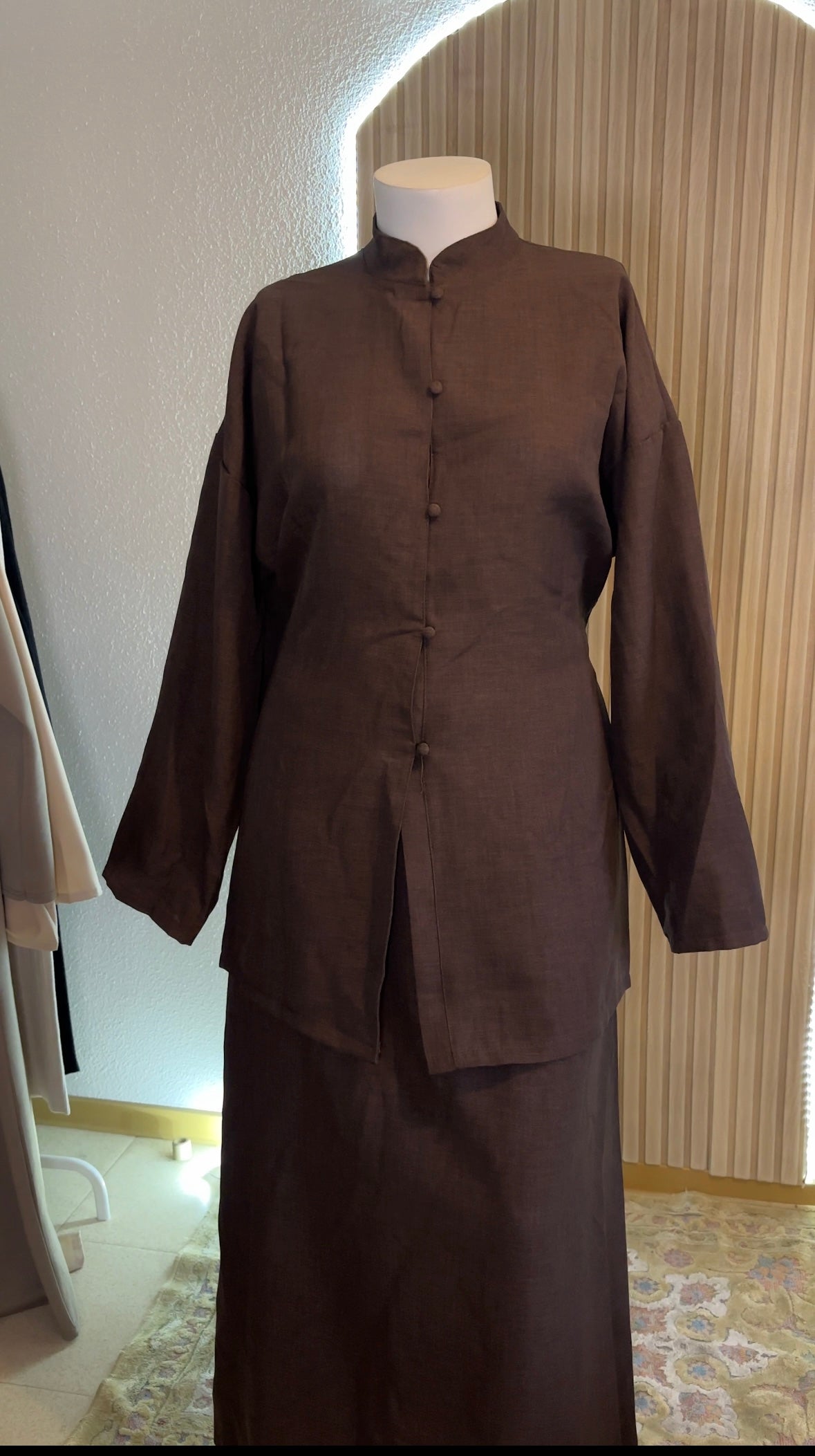 Ensemble Jupe Boutons Lacets