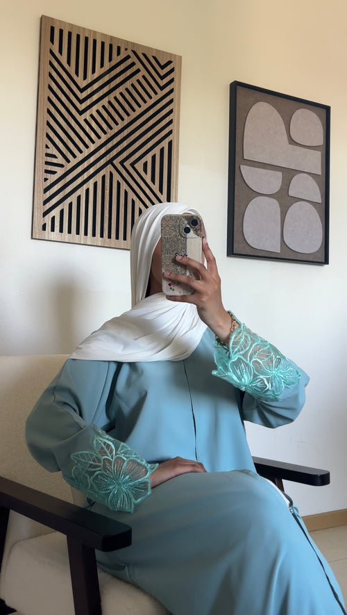 Abaya Firdaws Turquoise