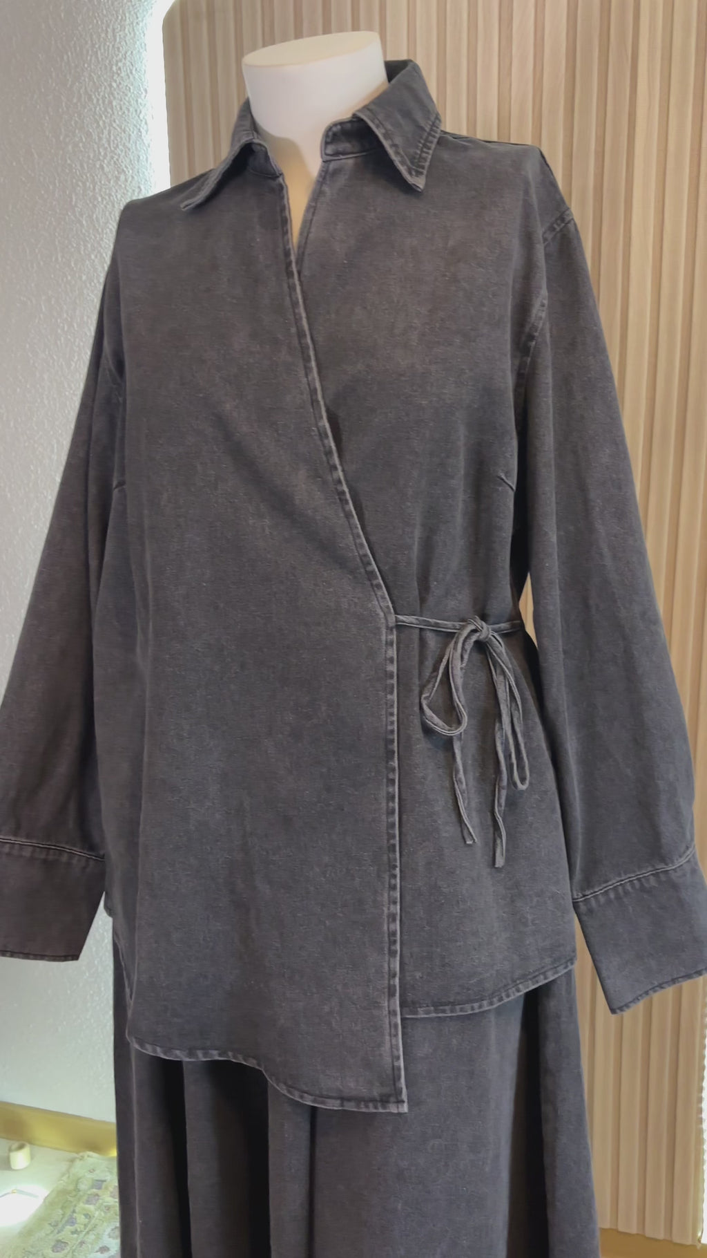 Ensemble Jupe Jean Noir